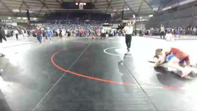 136 lbs Champ. Round 1 - Cash Hollett, Askeo International Mat Club vs Jackson Bucy, Montesano Mad Dogs Wrestling