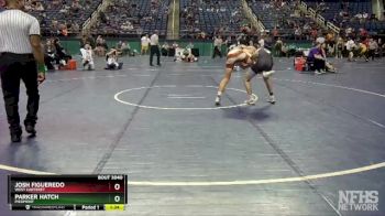 3A 132 lbs Champ. Round 1 - Parker Hatch, Piedmont vs Josh Figueredo, West Carteret