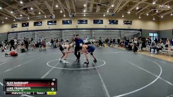 115 lbs Round 3 (8 Team) - Alex Barnhart, Virginia Patriots vs Luke Frankovits, Brawler Elite