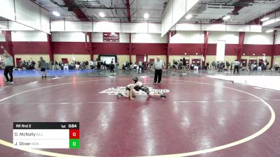 Rr Rnd 2 - Declan McNally, Killingly Youth vs Jace Oliver, Iron Faith Wrestling