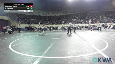 105 lbs Consi Of 8 #2 - Gage Taylor, Broken Bow Youth Wrestling vs Mâ??Kai Brown, Pitbull Wrestling Academy