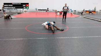 85/92 Round 2 - Americah Mills, Roundtree Wrestling Academy vs Anela Hogg, Thunder Mountain Wrestling Clu