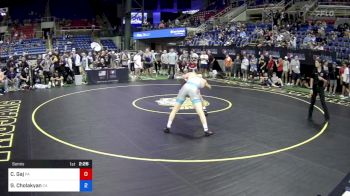 152 lbs Semis - Collin Gaj, Pennsylvania vs Grigor Cholakyan, California