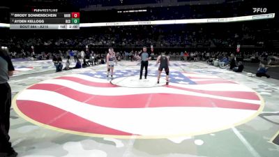 Quarterfinal - Brody Sonnenschein, Harrisburg vs Ayden Kellogg, Rapid City Stevens