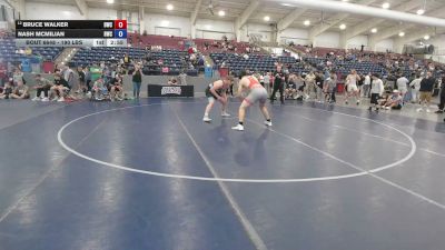 190 lbs Cons. Rd Of 16 - Bruce Walker, Defiant Wrestling Club vs Nash McMilian, Hawk Wrestling Club