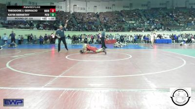 133 lbs Round Of 128 - Theodore J. Gervacio, Moore JH vs Kayin Bernethy, Putnam City