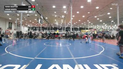 115 lbs Rr Rnd 5 - Taven Shaffer, Superior Black - HSC vs Logan Worth, Apache - HSC