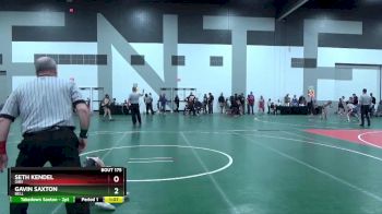 50 lbs Semifinal - Gavin Saxton, BELL vs Seth Kendel, GIBS