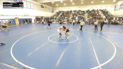 132 lbs Champ. Round 3 - Peter Gonzalez, Mat Warriors vs Aiden Haghani, South Torrance