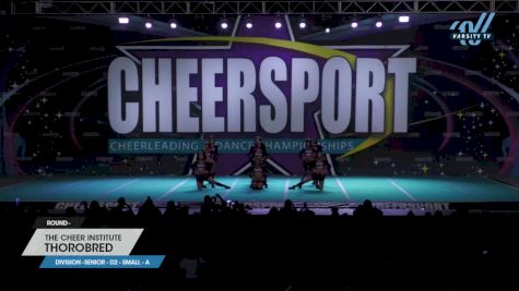 The Cheer Institute - ThoroBred [2023 L4 Senior - D2 - Small - A] 2023 CHEERSPORT National All Star Cheerleading Championship