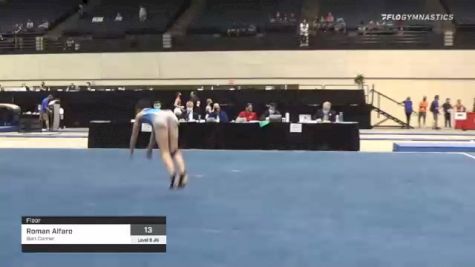Roman Alfaro - Floor, Bart Conner - 2021 USA Gymnastics Development Program National Championships