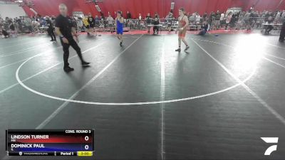 152 lbs Cons. Round 3 - Lindson Turner, MN vs Dominick Paul, IL