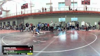 126 lbs Cons. Round 5 - Micah Tonte, Franklin Wrestling Club vs Gabriel Myers, Decatur Wrestling Club