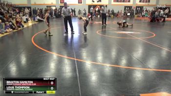 PW-14 lbs Semifinal - Braxton Hamilton, Mount Pleasant Wrestling Club vs Louis Thompson, Hawkeye Wrestling Academy