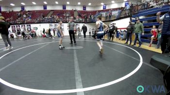 76 lbs Consolation - Logan Herrera, Herrera vs Colin Clark, Newcastle Youth Wrestling