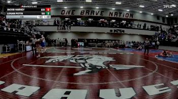 138 lbs Quarters & 1st Wb (16 Team) - Jacob Harvey, Mt. Pisgah Christian School vs Logan Potts, Trion