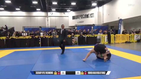 Rodrigo Araujo Rosa De França vs Zachary Kyle Richmond 2024 World IBJJF Jiu-Jitsu No-Gi Championship