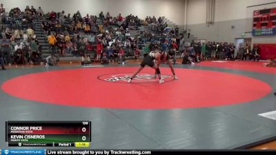 138 lbs Champ. Round 2 - Connor Price, Mountain Vista vs Kevin Cisneros, Monte Vista