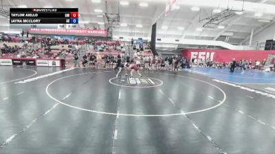 138 lbs Round 5 (12 Team) - Jayna McClory, Adrian College vs Taylor Aiello, Lock Haven University