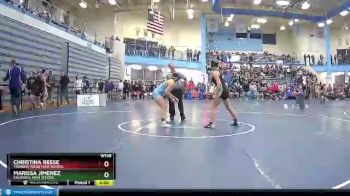 Quarterfinal - Christina Reese, Thunder Ridge High School vs Marissa Jimenez, Caldwell High School