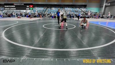 138 lbs 2nd Place - Elias Flores, California Grapplers vs Aidan Larson, Hermiston Wrestling