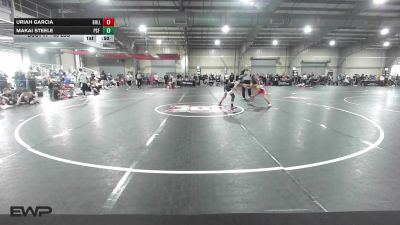 83 lbs Consi Of 16 #2 - Uriah Garcia, BullTrained vs Makai Steele, PSF Wrestling