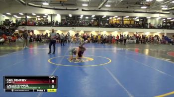 149 lbs Round 2 (10 Team) - Caeleb Ishmael, Southwestern Michigan College vs Cael Dempsey, Alma