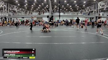 98 lbs Placement (4 Team) - Nathan Schuman, Mat Assassins Black vs Chris Amato, Team Shutt Garnett Trained