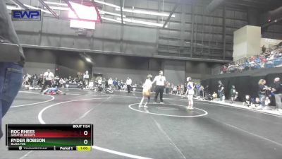 67 lbs Quarterfinal - Ryder Robison, Black Fox vs Roc Rhees, Greater Heights