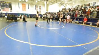 135 lbs Quarterfinal - Ruby Dominguez, Mira Costa vs Sophia Miranda, Esperanza