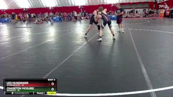 150 lbs Round 1 (6 Team) - Leo Mundinger, Glenbard East vs Chaiseton McGuire, Riverdale