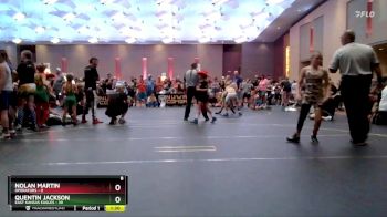 86 lbs Round 2 (4 Team) - Quentin Jackson, East Kansas Eagles vs Nolan Martin, Operators