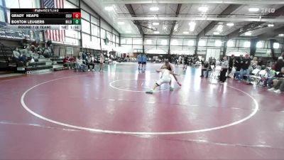 157 lbs Round 7 (8 Team) - Boston Leugers, Millard B vs Grady Heaps, South Sevier