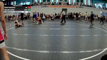 130 lbs Round 3 (6 Team) - Kellan Lukas, MF Purge Elite vs Ryan Hancock, Creeks Wrestling