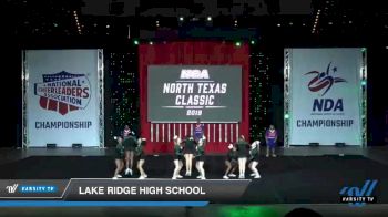 - Lake Ridge High School [2019 Small Novice High School Day 1] 2019 NCA North Texas Classic