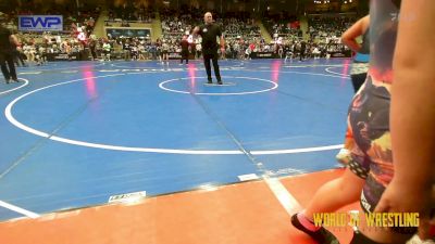 100 lbs Quarterfinal - Zeek Buchan, Sherman Challengers vs Leland Holden, Ponca City Wildcat Wrestling