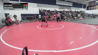 235 lbs Round 3 - Layla Lopez, Trabuco Hills vs Sofia Ibarra, Etiwanda HS