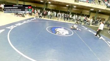 138 lbs Champ. Round 3 - Jaxon Trofimchuck, Coal City vs Langston Norlin, Oswego (H.S.)