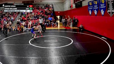 61-66 lbs Round 1 - Karter Legas, Latrobe vs Ethan Williams, St. Clairsville Wrestling Club