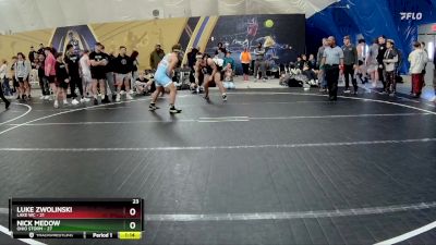 175 lbs Finals (2 Team) - Luke Zwolinski, Lake WC vs Nick Medow, Ohio Storm