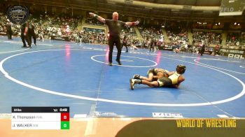 61 lbs Consi Of 8 #2 - Kal Thompson, Purler Wrestling vs JAYCE WALKER, GGB Ohio