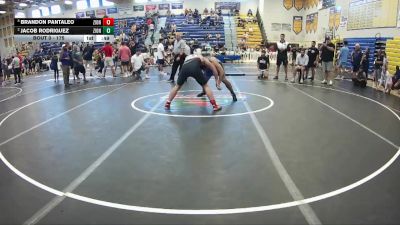 175 lbs Cons. Round 3 - Brandon Pantaleo, Caveman vs Jacob Rodriguez, Winter Springs High School