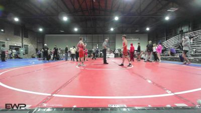 132 lbs Semifinal - Sean-Tyler Chernisky, Broken Arrow Wrestling Club vs Grant Davis, Honey Badgers Wrestling Club