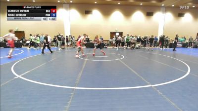 150 lbs Champ. Round 1 - Jamison Devlin, New Jersey vs Noah Weiser, Pennsylvania