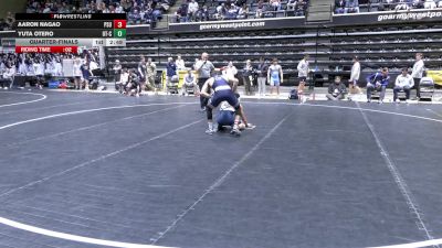 141 lbs Quarterfinal - Aaron Nagao, Penn State vs Yuta Otero, Tennessee-Chattanooga