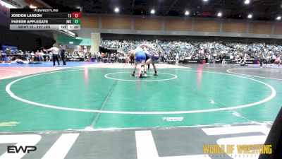 157 lbs Round Of 64 - Jordon Larson, Team Aggression vs Parker Applegate, JWC