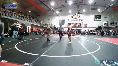 195 lbs Rr Rnd 2 - Jeremiah Cordray, Sallisaw Takedown Club vs Channing Mckinney, Roland Youth League Wrestling