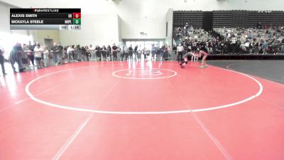 102 lbs Round Of 16 - Alexis Smith, Dover Bandits vs McKayla Steele, Marple Newtown