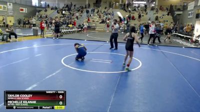 100G Round 3 - Michelle Kilanak, Bethel High School vs Taylor Cooley, Wasilla High School