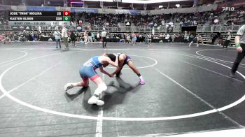 135 lbs Consi Of 4 - Jose "Trini" Molina, SEK Elite vs Kasten Elsen, Council Grove WC